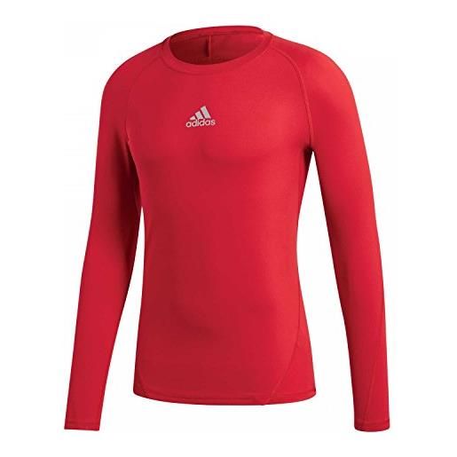 Adidas ask sprt lst m t-shirt a manica lunga. , uomo, power red. , xl