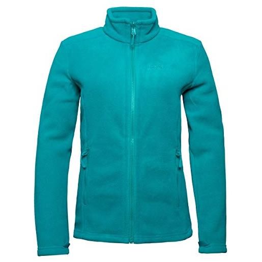 Jack Wolfskin w moonrise jkt, giacca di pile donna, ciano scuro, xs