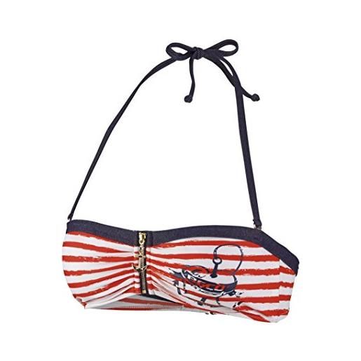 Beco Baby Carrier beco bikini top c-cup sailors romance, donna, rosso/blu navy, 40