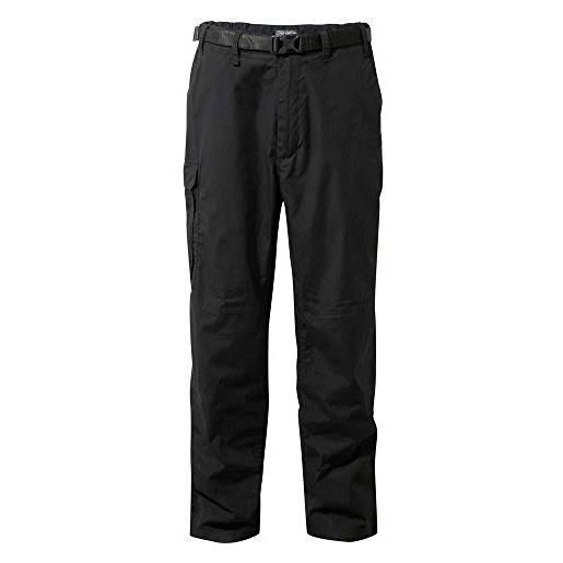 Craghoppers kiwi classic trs - pantaloni da trekking da uomo nero 40w corto
