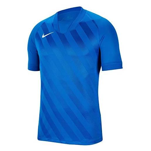 Nike m nk dry chalng iii jsy ss, t-shirt uomo, royal blue/royal blue/white, l