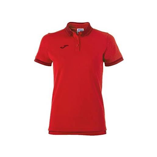 Joma 900444.600.2xl, polo shirt women's, rosso, xxl