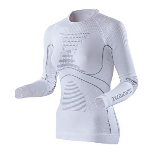 X-Bionic energy accumulator origins long sleeve shirt women donna, maglia a manica lunga, pink/charcoal, xs