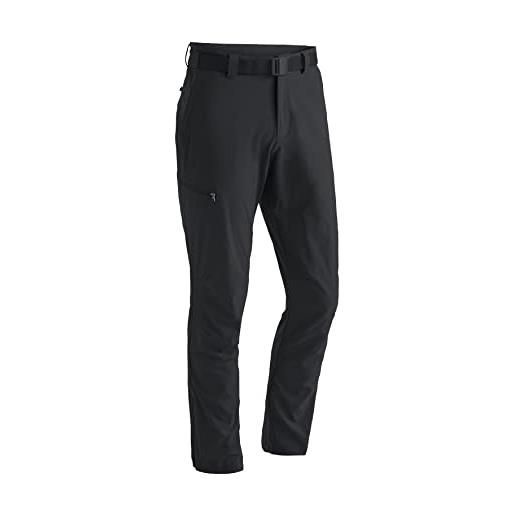 Maier sports pantaloni da trekking, da uomo torid, slim, uomo, 132009, black, 24