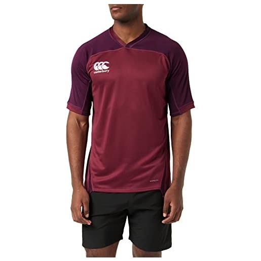 Canterbury vapodri evader - maglia da rugby da uomo, uomo, qa00423398a, nero, m