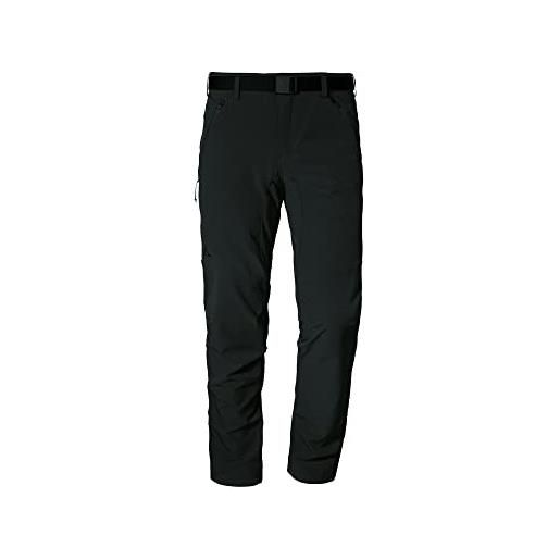 Schöffel pants taibun m, pantaloni da escursionismo uomo, nero, 29