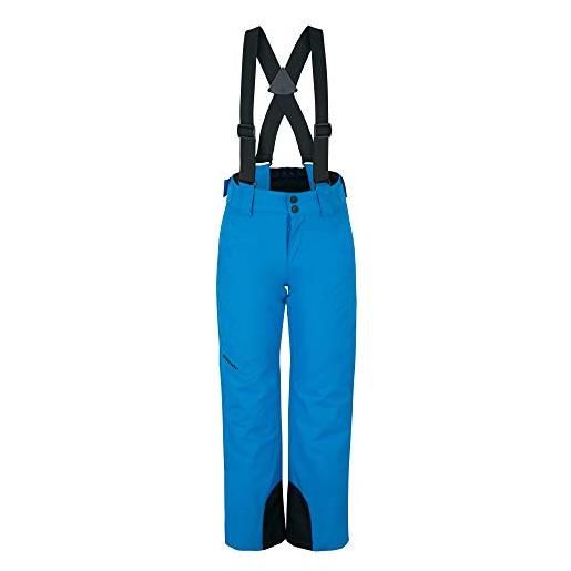 Ziener arisu junior, pantaloni da sci per bambini, impermeabili, antivento, caldi, persiano blu, 104