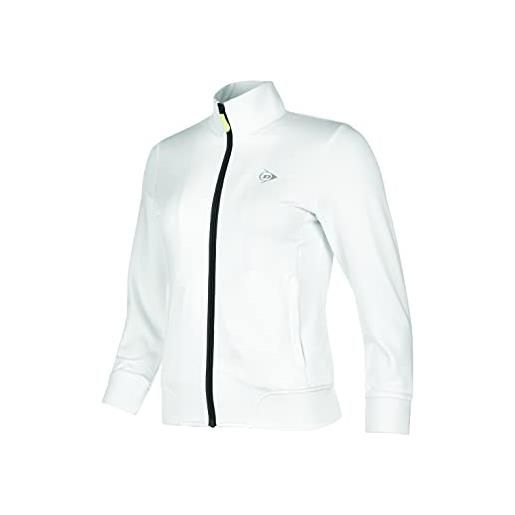 DUNLOP k-swiss d ac club lds knitted jacket white/anthra, giacca donna, bianco/antracite, m