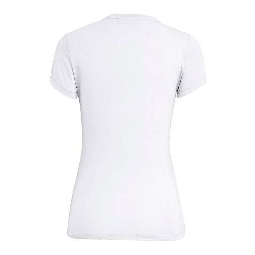 Salewa crosswords dri-rel t-shirt, donna, optical white, 48/42