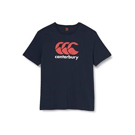 Canterbury, ccc logo, t-shirt, uomo, nero, l