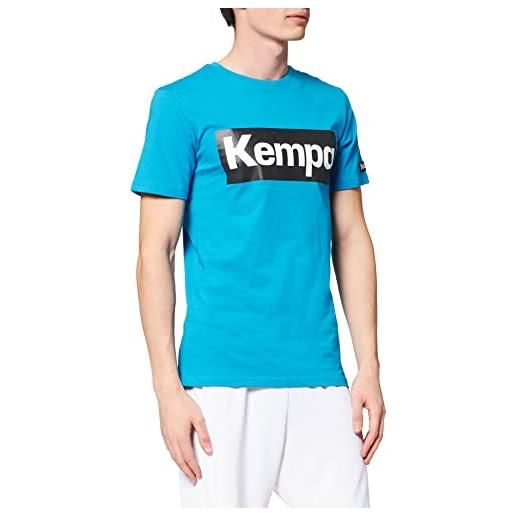 Kempa t-shirt promo, maglietta da uomo unisex-adulto, blu, m