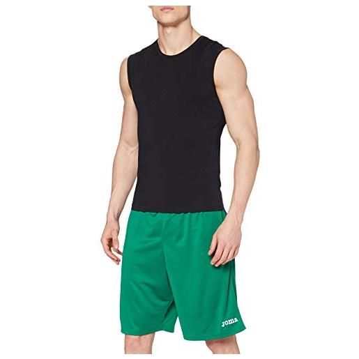 Joma basket, pantaloncini da basket unisex adulto, verde, 6xs-5xs