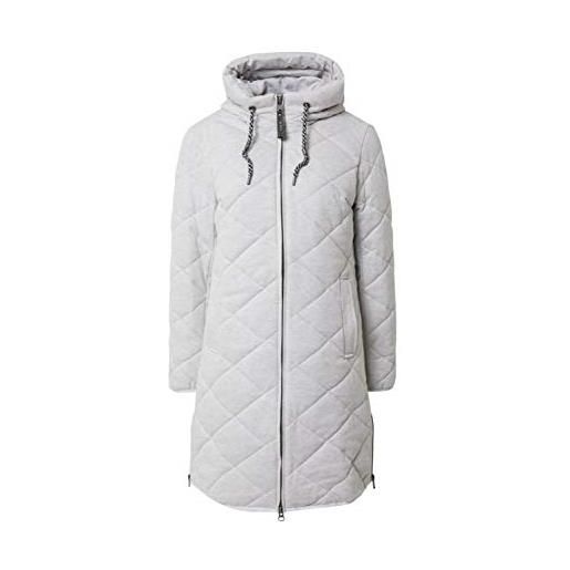 G.I.G.A. DX - cappotto antivento da donna wmn quilted ct a casual windblocker, effetto piumino con cappuccio, colore bianco, 46