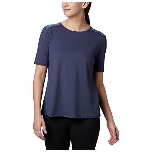 Columbia chill river t-shirt, donna, nocturnale, prin, xs