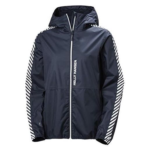 Helly Hansen vector packable jacke, giacca donna, s, blu (navy)