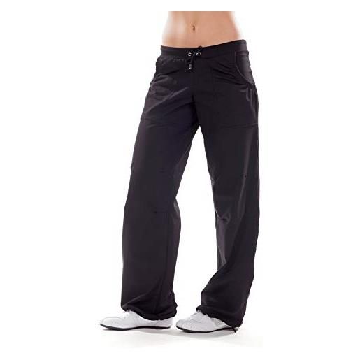 Winshape, pantaloni da yoga donna wte9, nero (schwarz), s
