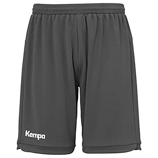 Kempa prime shorts, pantaloncini da pallamano da uomo, rosso, 152