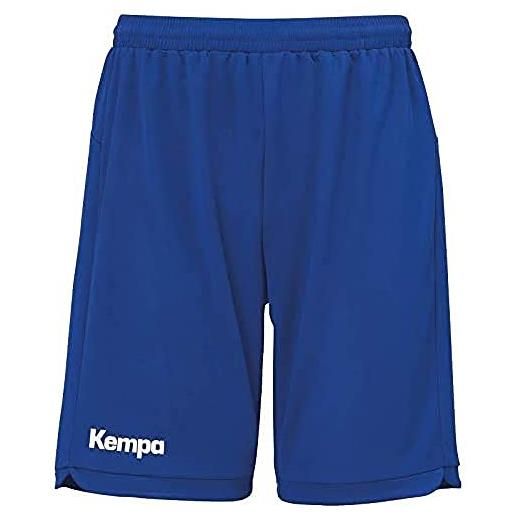 Kempa prime shorts, pantaloncini da pallamano da uomo, grigio, xl