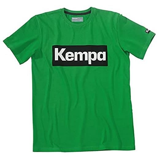Kempa fansport24 t-shirt promo, maglietta da uomo, nero, s
