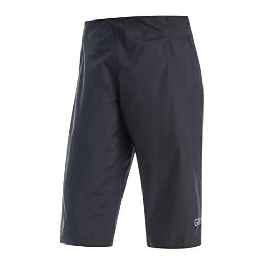 Gore wear c5-tex paclite trail shorts, unisex - adulto, black, xl