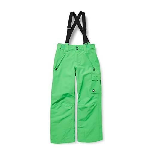Protest denysy - pantaloni da sci per bambini, bambino, 4810100, verde, xl/164