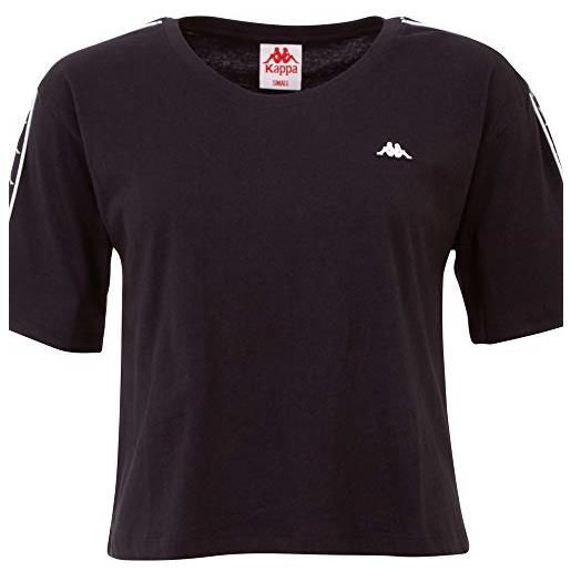 Kappa hedda, t-shirt donna, caviale, m