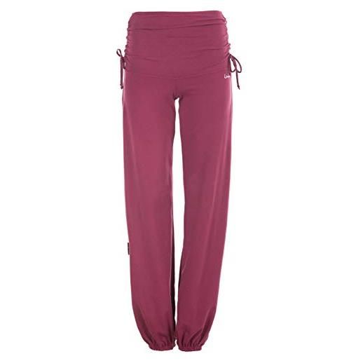 WINSHAPE trainingshose fitness freizeit sport yoga pilates, pantaloni donna, berry/love, l