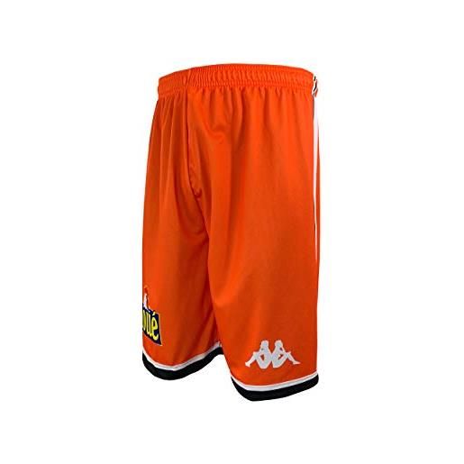 MSB Le MANS le mans - pantaloncini da basket ufficiali per bambini 2019-2020, bambini, short_dom_lemans, arancione, fr: xxs (taille fabricant: 6 ans)