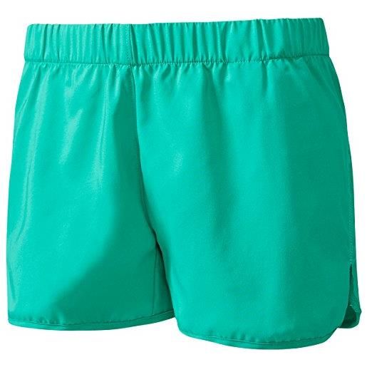 adidas w mountfl, pantaloncino donna, verde (verbas), 34