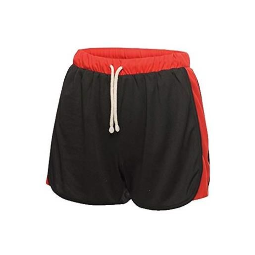 Regatta pantaloncini tokyo ii donna leggeri antibatterici, shorts, black(hot pink), 16
