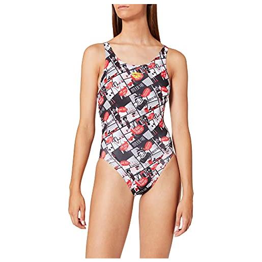 Arena comics race costume sportivo, donna, multicolore, 38