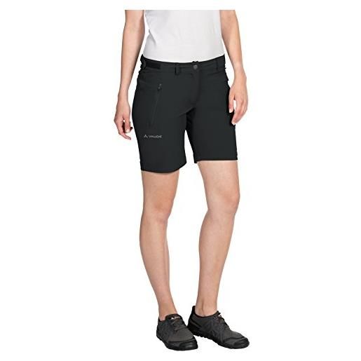 VAUDE farley stretch short - pantaloncini da donna, nero(black ), 36/xs