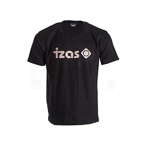 IZAS run t-shirt, uomo, marrone scuro, m