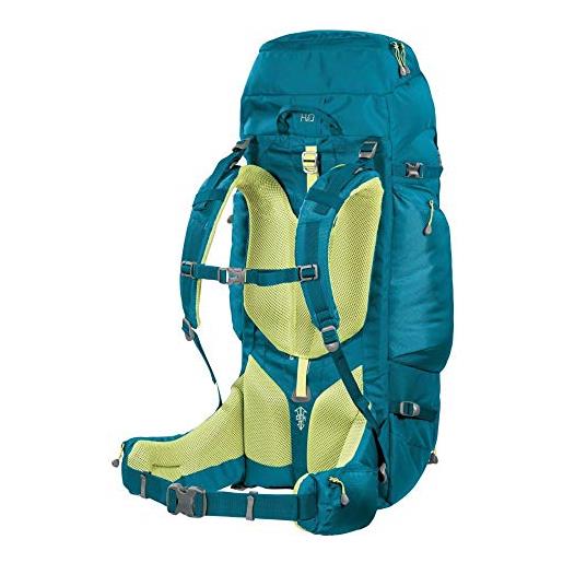 Ferrino transalp, zaino da hiking ed escursionismo unisex, verde, 60 l