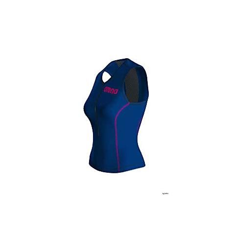 ARENA powerskin st 2.0 - maglia da triathlon da donna, donna, maglia da triathlon. , 001507, royal/rosa. , m