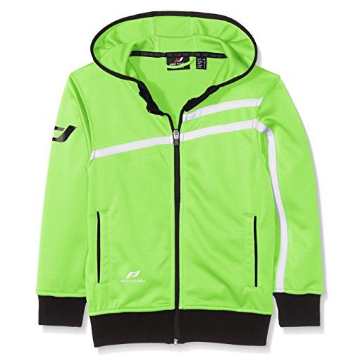 Pro Touch bambini kenly giacca con cappuccio, bambini, 258745704152, verde - green lime, 152