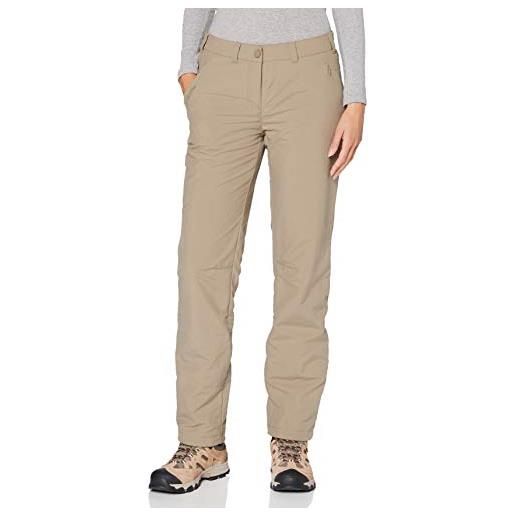 Schöffel 11822-00-22878, pantaloni santa donna, beige (brindle), 40