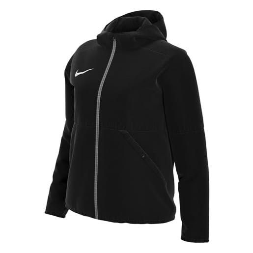 Nike giacca impermeabile da donna park 20 fall, donna, giacca impermeabile, dc8039-010, nero/bianco, xs