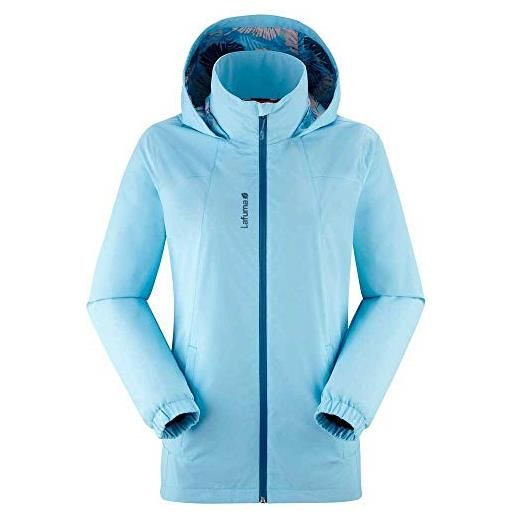 Lafuma - way jkt w - giacca impermeabile da donna - membrana climactive impermeabile e anti-vento - hiking, trekking, tutti i giorni - blu