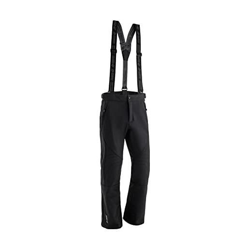 Maier sports lothar 2 - pantaloni da sci da uomo con bretelle, slim fit