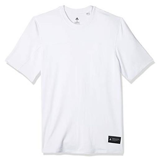 adidas tko tee maglietta da uomo, uomo, maglietta, fl4297, bianco, xs