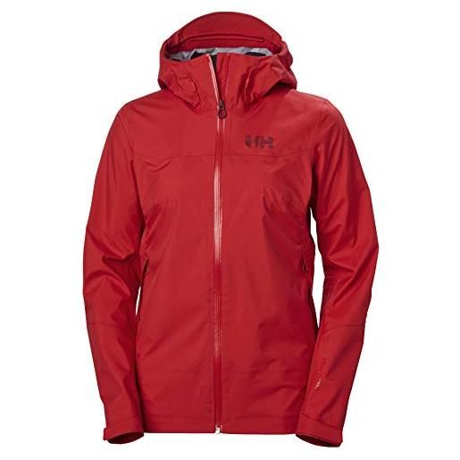 Helly Hansen vimer 3l shell jacke, giacca donna, lampone, m