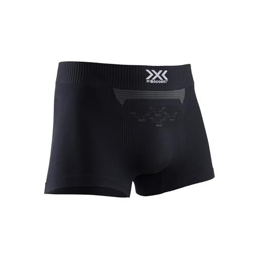 X-Bionic energizer mk3 lt, boxer shorts uomo, arctic white/dolomite grey, s