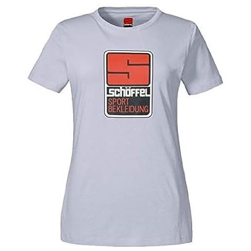 Schöffel originals kitimat t-shirt, maglietta da donna, lavanda, 42