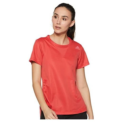 adidas trg tee h. Rdy, maglietta donna, rosso (rojglo), xxs