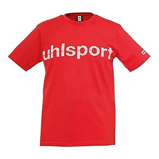 uhlsport essential promo, t-shirt unisex, azure blue, 5x-l