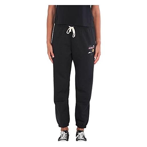 Hurley w meyers fleece jogger, pantaloni casual donna, nero erica, xs