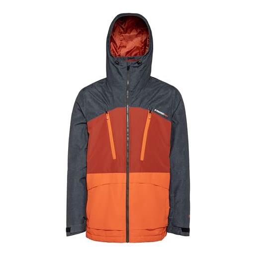 Protest buston - giacca da sci/snowboard, da uomo, uomo, 6710592, sun dust, s