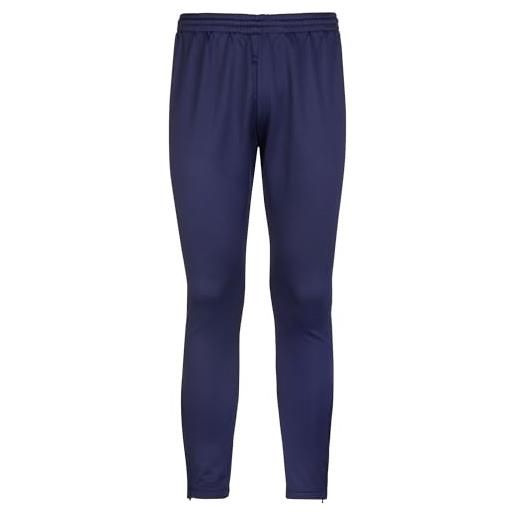 Kappa ponte pantaloni lunghi da uomo, uomo, pantaloni lunghi. , 304ipn0, blu marino/bianco, m