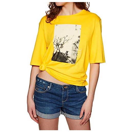 O'NEILL lw felines of oneill t-shirt-2033 vital yellow-s, magliette donna, giallo, s